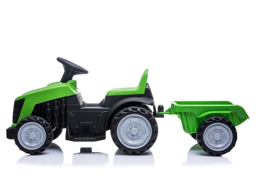 mamido dětský elektrický traktor zelený (1)